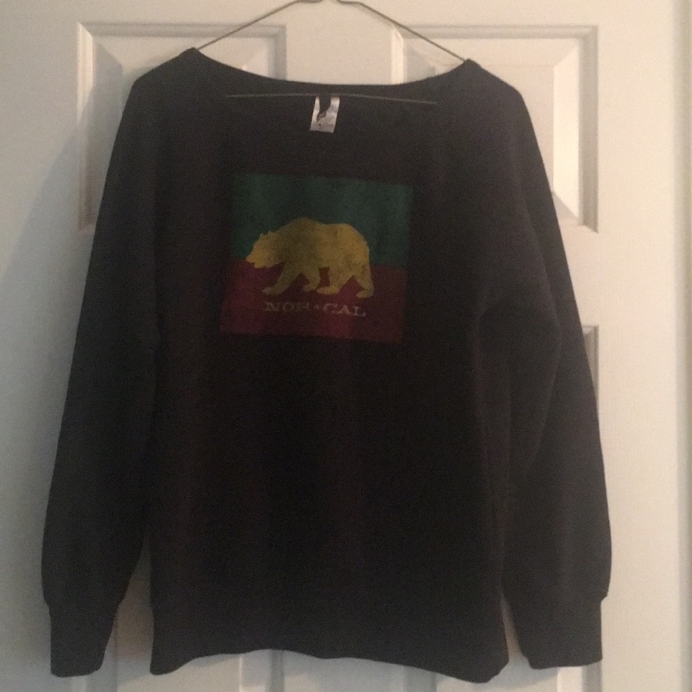 Not Cal Bear Black Sweatshirt